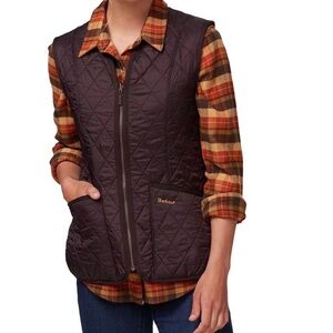 Barbour Fleece Betty Liner Vest Size 8 USA